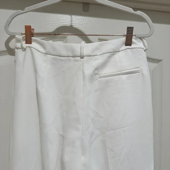 Amanda Uprichard Wallce Pants in Ivory - Picture 7 of 10